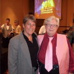 Jen Wright and Lee Lynch